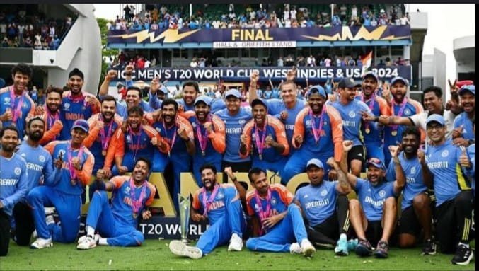 Indian Cricket Team Reaches New Delhi