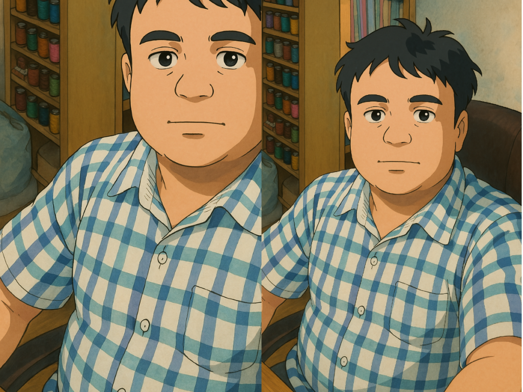 The Ghibli image of a Common Man
